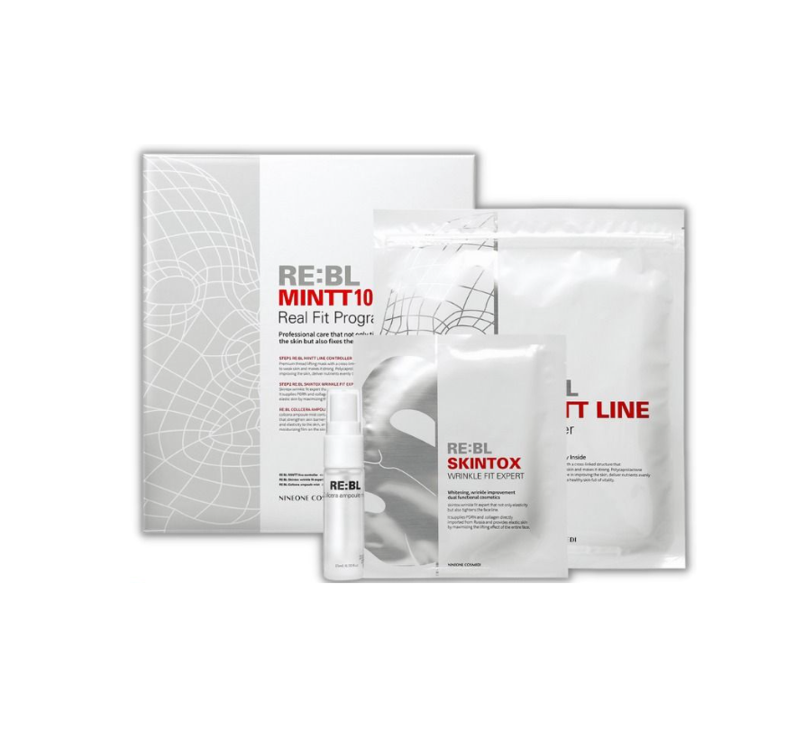 【RE:BL MINTT 100蛋白埋線面膜 (3次)】