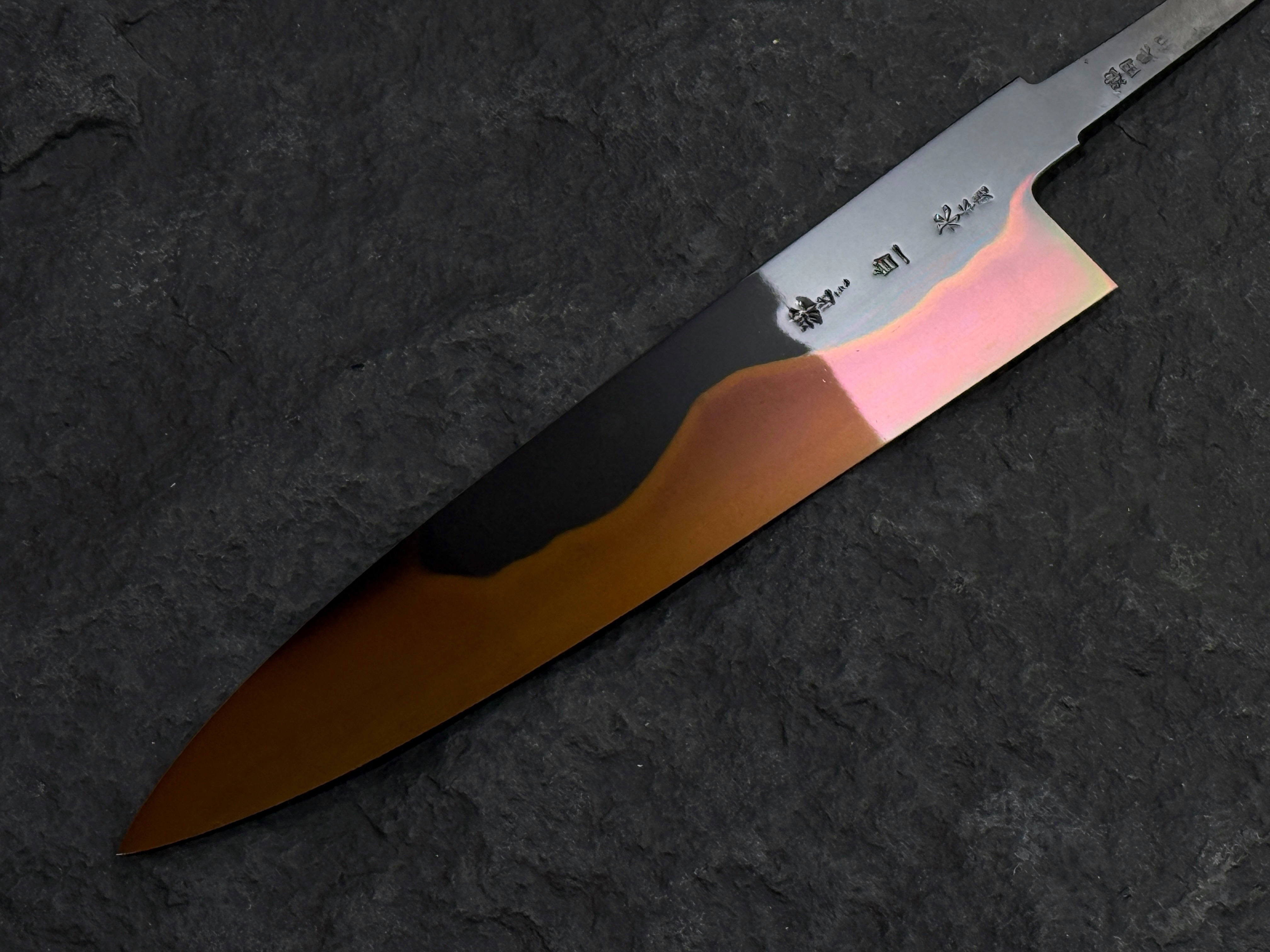 堺北辰池田美和白一水本燒富士満月褐返牛刀朴鞘付