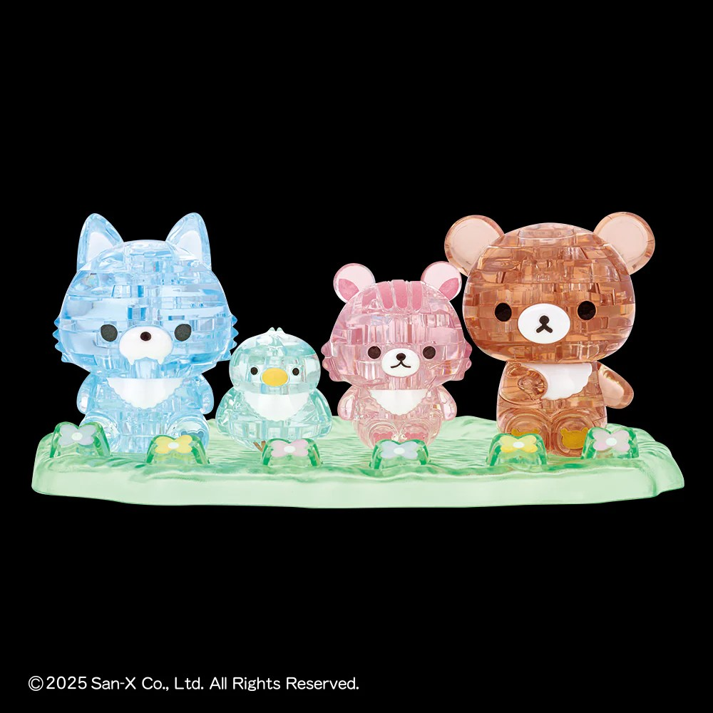 小熊和朋友們 (立體水晶)
