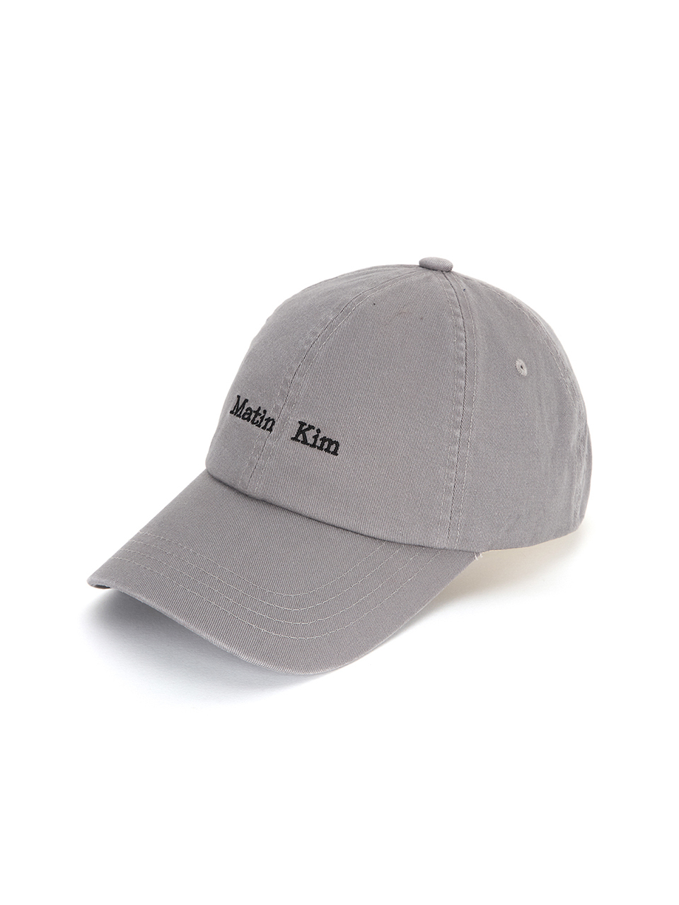 經典迷你LOGO刺繡棒球帽 灰色