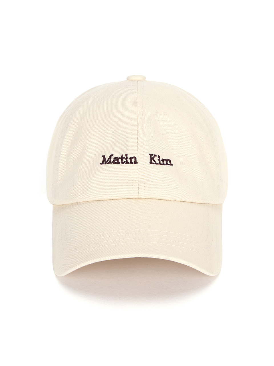 經典迷你LOGO刺繡棒球帽 淺米色