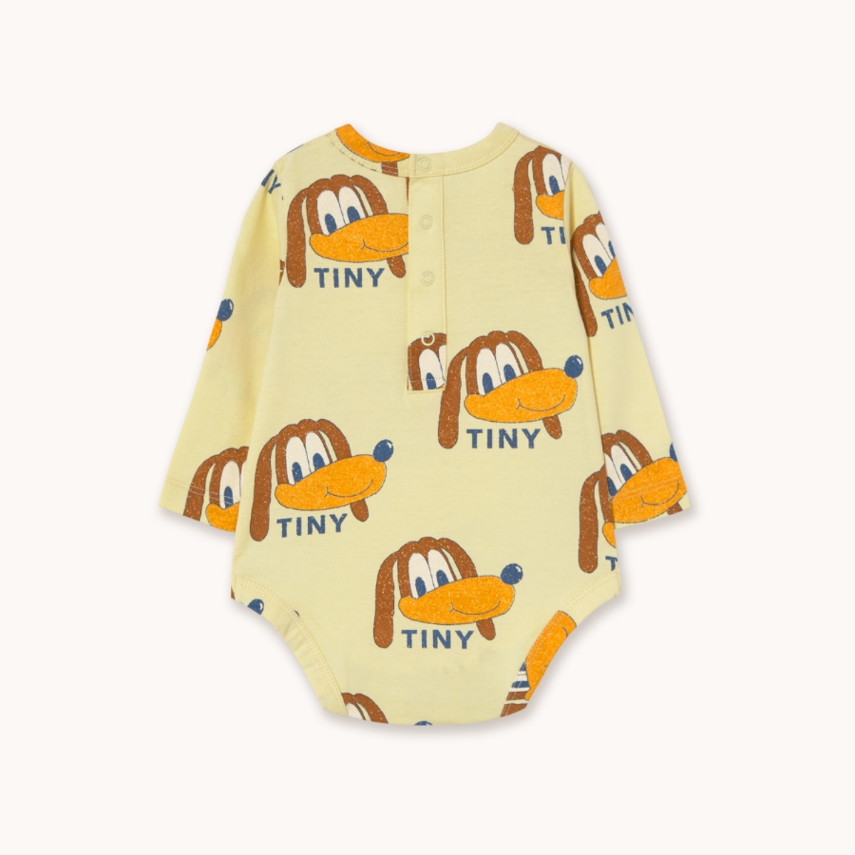 TINYCOTTONS 俏皮小狗包屁衣 DOGS BODY - dusty yellow