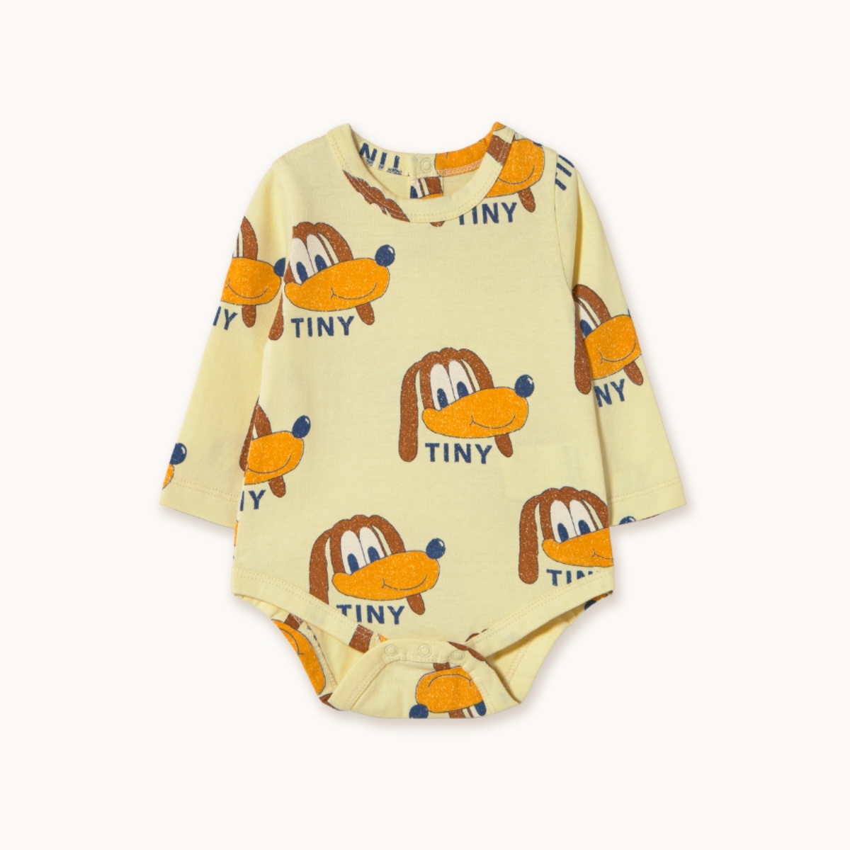 TINYCOTTONS 俏皮小狗包屁衣 DOGS BODY - dusty yellow