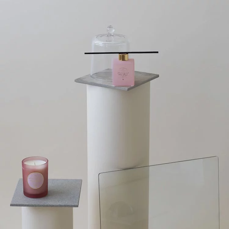 VICTORIAN-迷迭香與薑感官系列擴香,歐式典雅的粉色霧面磨砂擴香瓶