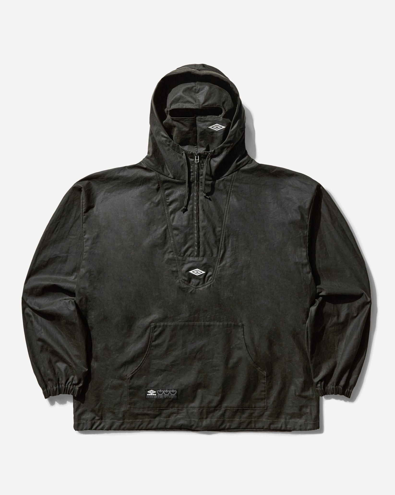 Umbro｜Masked Waxed Anorak "Dark Olive"