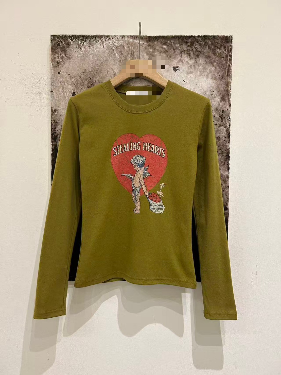 小天使愛心長袖t