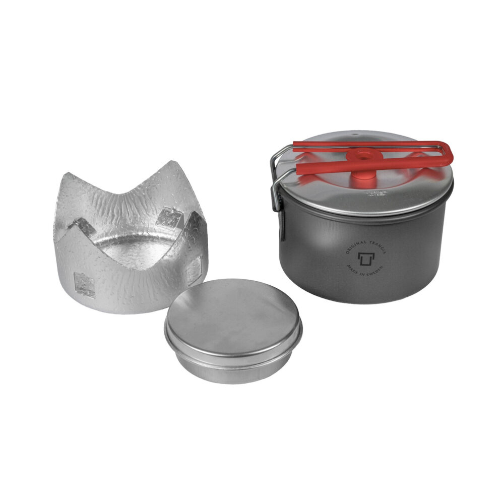 Trangia 100535 Micro Light HA 超輕硬鋁 戶外神杯 輕量版爐具組 紅把手