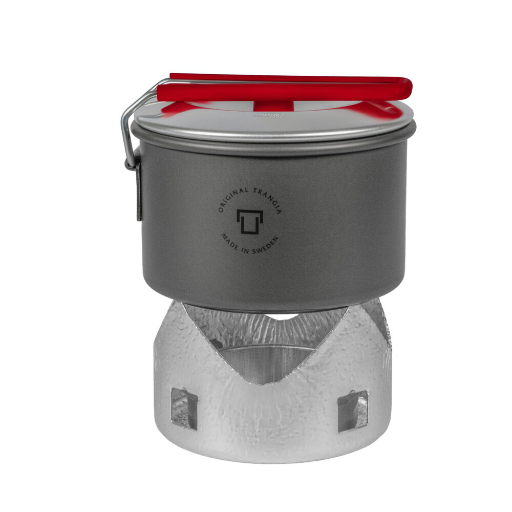 Trangia 100535 Micro Light HA 超輕硬鋁 戶外神杯 輕量版爐具組 紅把手