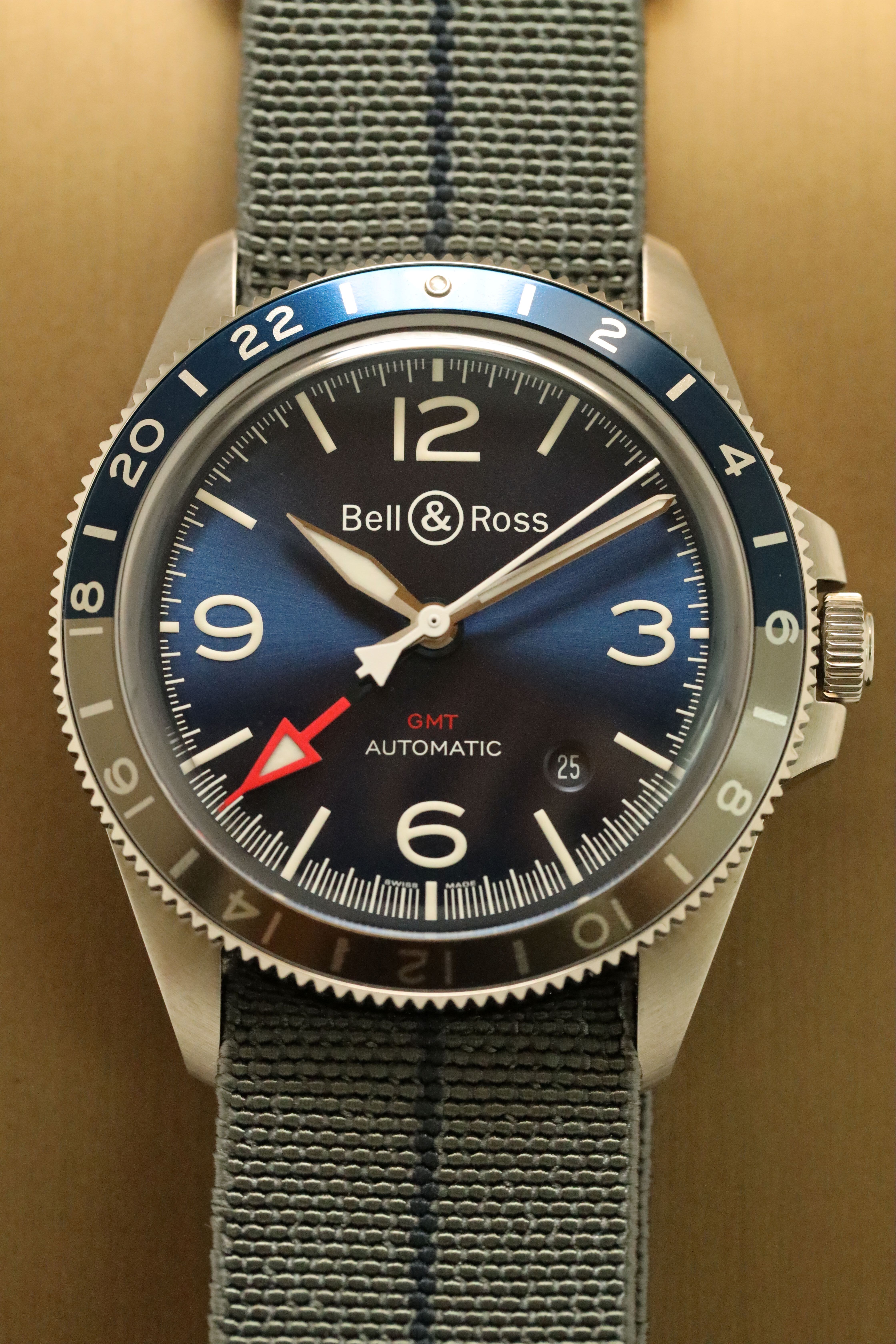 Bell & Ross - BR V2-93 GMT Blue