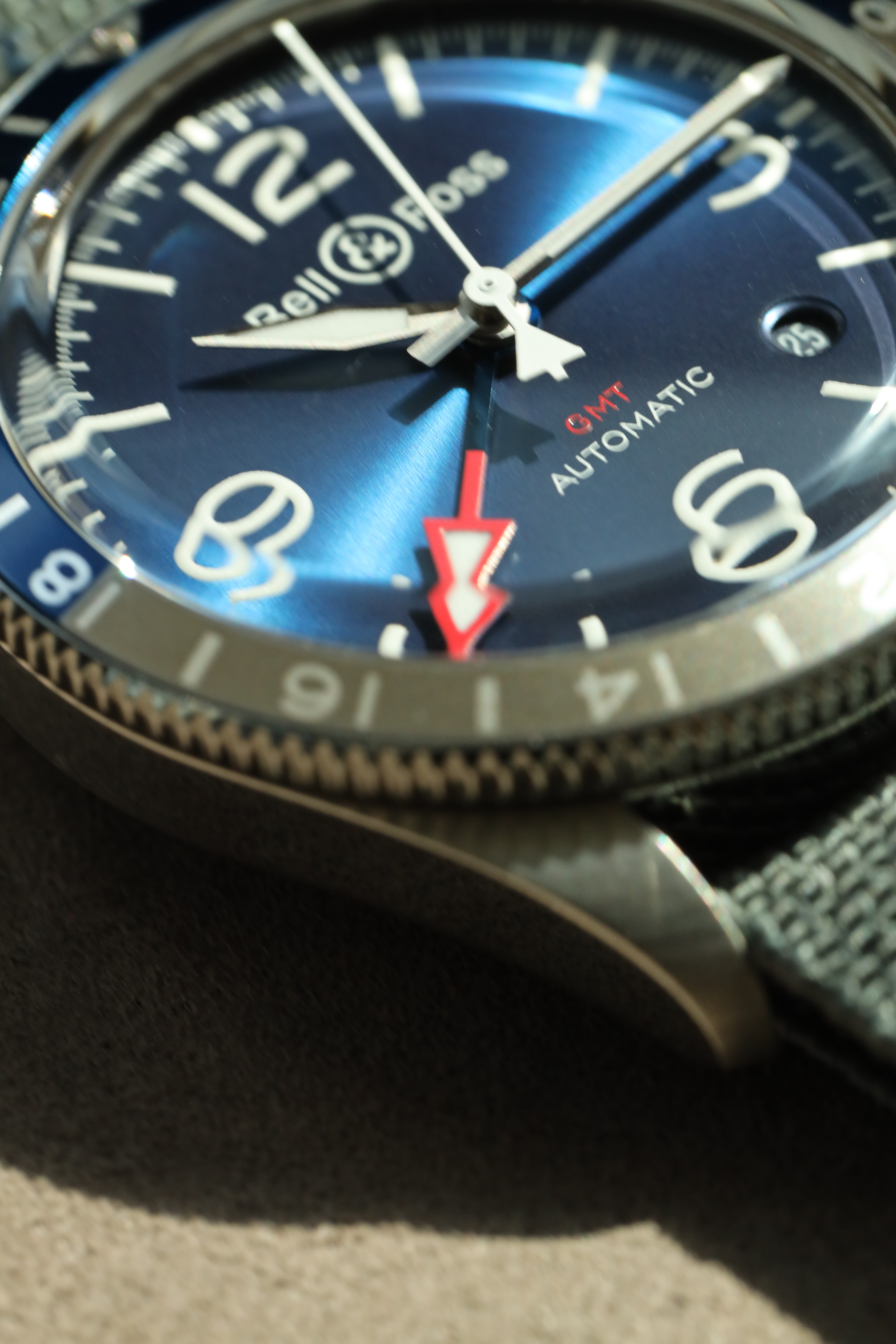 Bell & Ross - BR V2-93 GMT Blue