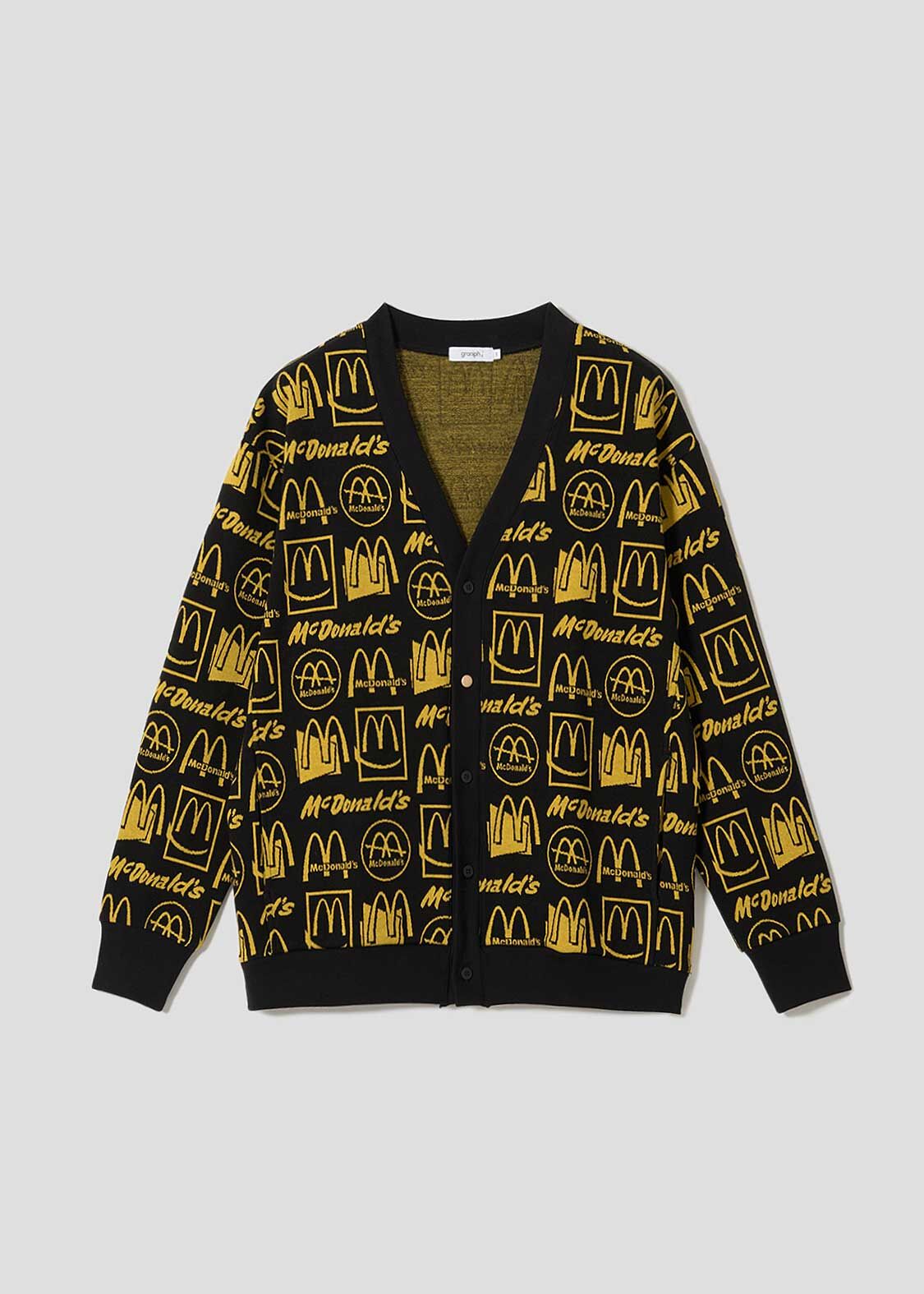 麥當勞🍟｜麥當勞回憶提花開襟衫