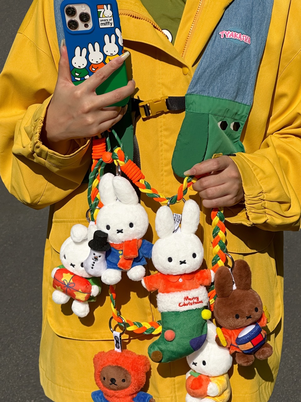 miffy 米菲兔 冬日系列 毛絨 鑰匙圈 吊飾 盲盒 / 預購