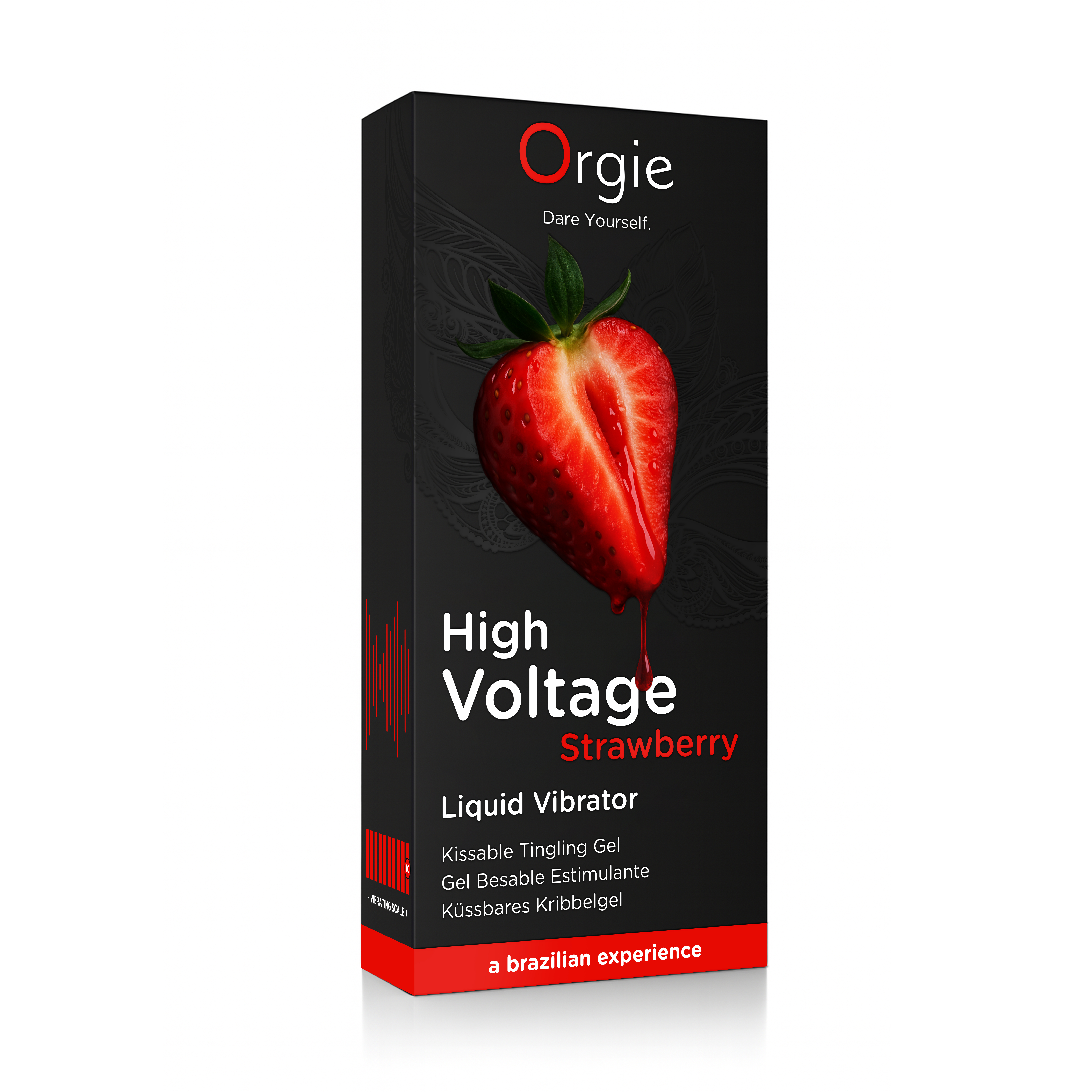 Orgie - High Voltage 酥麻震感口愛高潮精華液 草苺味 -15ml