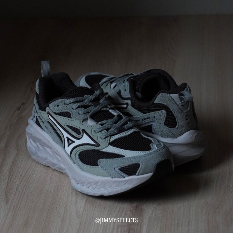 【代購】Mizuno Astro LS「鼠尾草灰」｜機能復古低幫休閒鞋｜D1GH252103