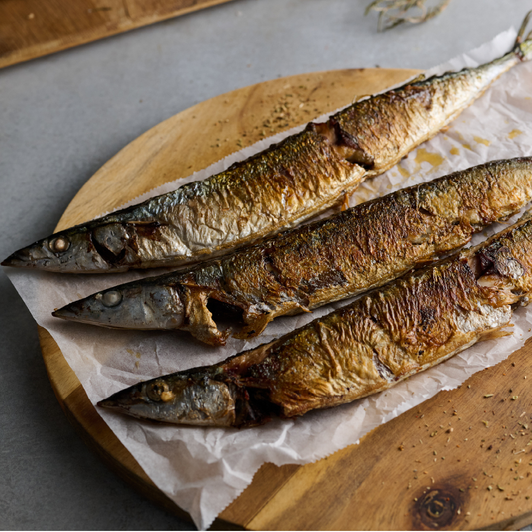 鮮魚-台灣秋刀魚(特大) 400-420g