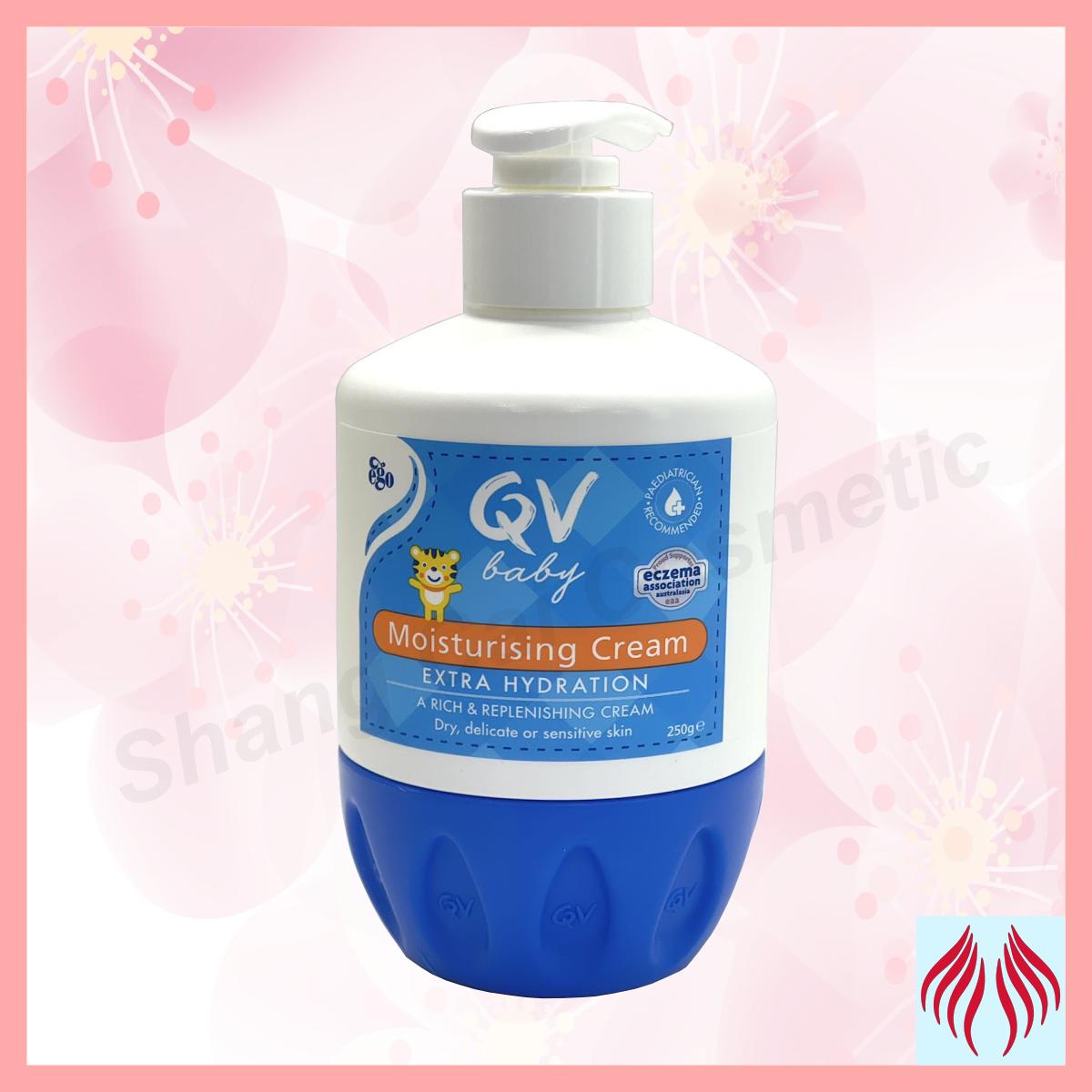 澳洲 Ego QV 嬰兒保濕潤膚膏 250g (泵裝)[平行進口9314839016943]