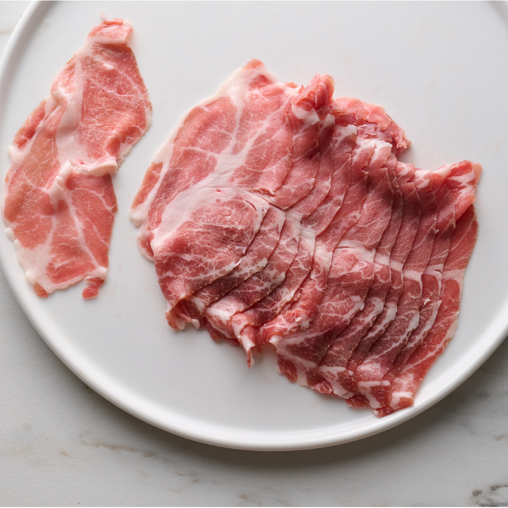 西班牙伊比利豬梅花火鍋片 150g