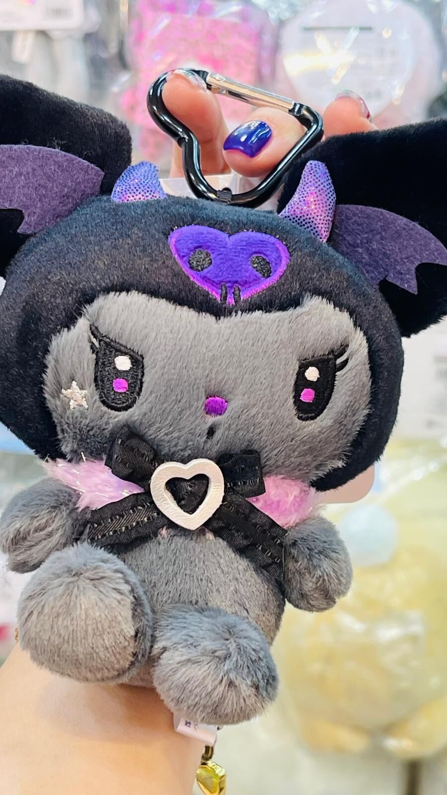 日本限定 Sanrio 三麗鷗 可愛 小惡魔庫洛米 16cm吊飾