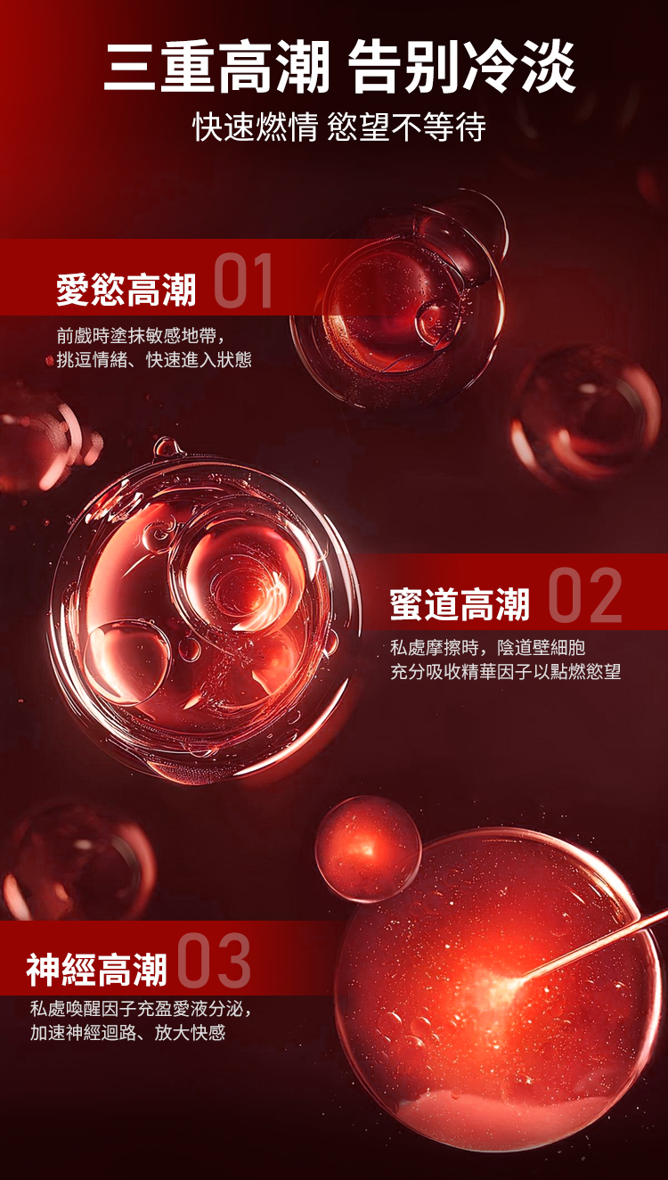 Orgie - High Voltage 酥麻震感口愛高潮精華液 草苺味 -15ml