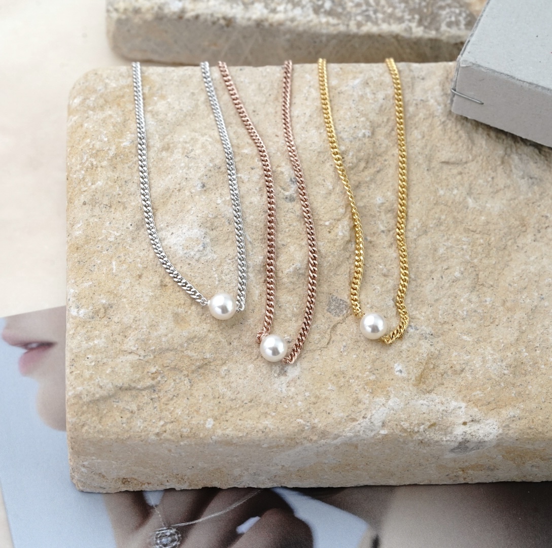 svn53 施華洛珍珠古巴鍊