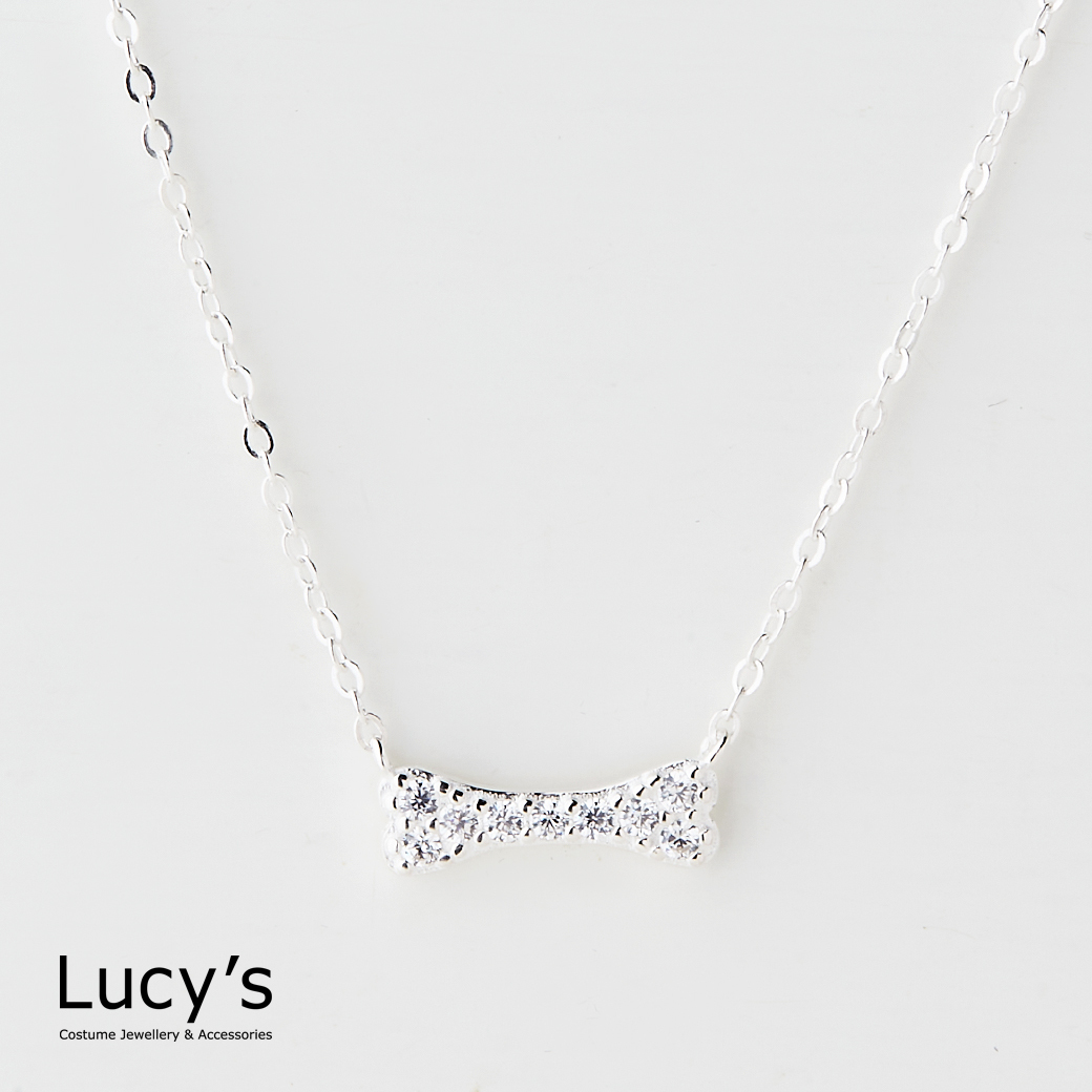 925純銀 BONE 項鍊 (126015)