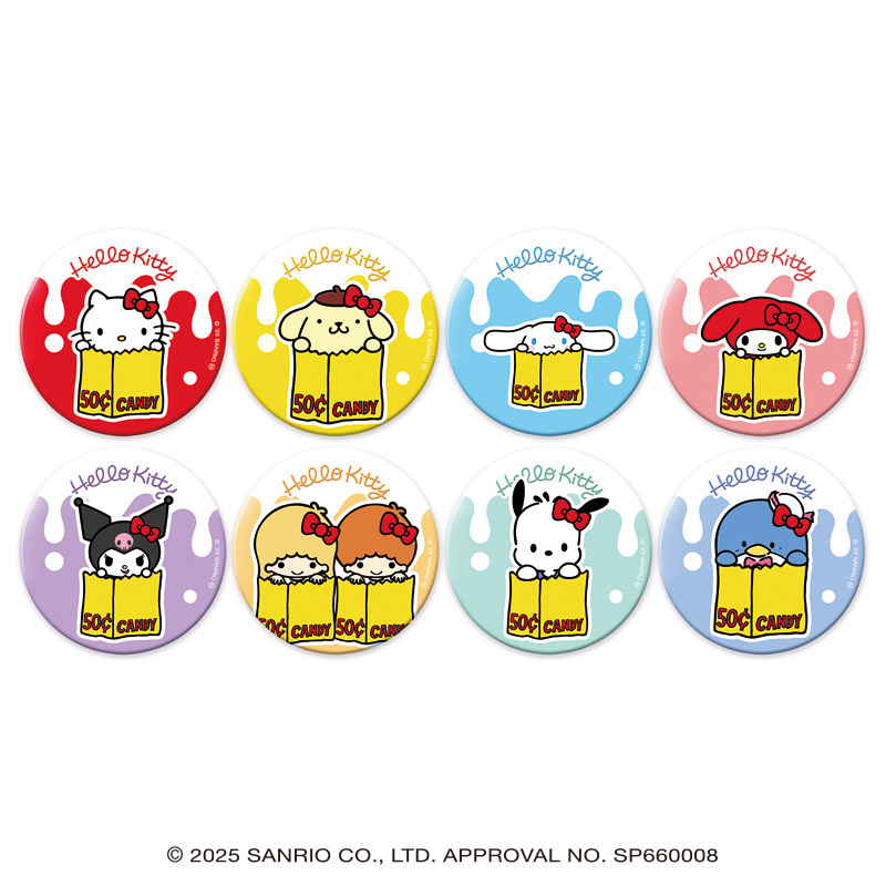 KT【001】 GA-9414  Hello Kitty展-水玉光胸章(8款隨機)