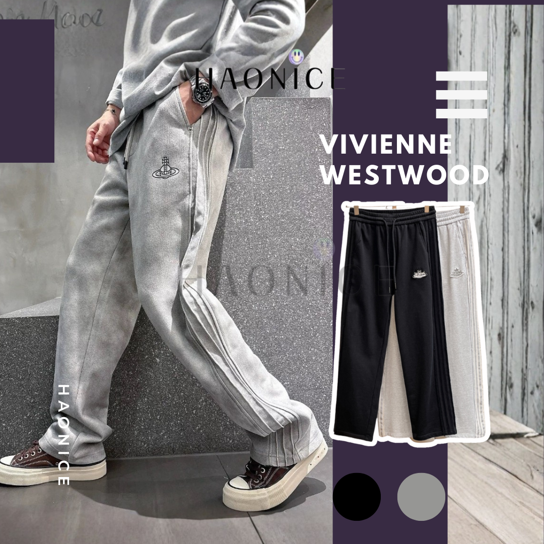 【HAO NICE 】 100%正品🇬🇧vivienne westwood西太后 25FW秋冬新款 簡約素色休閒褲❤️