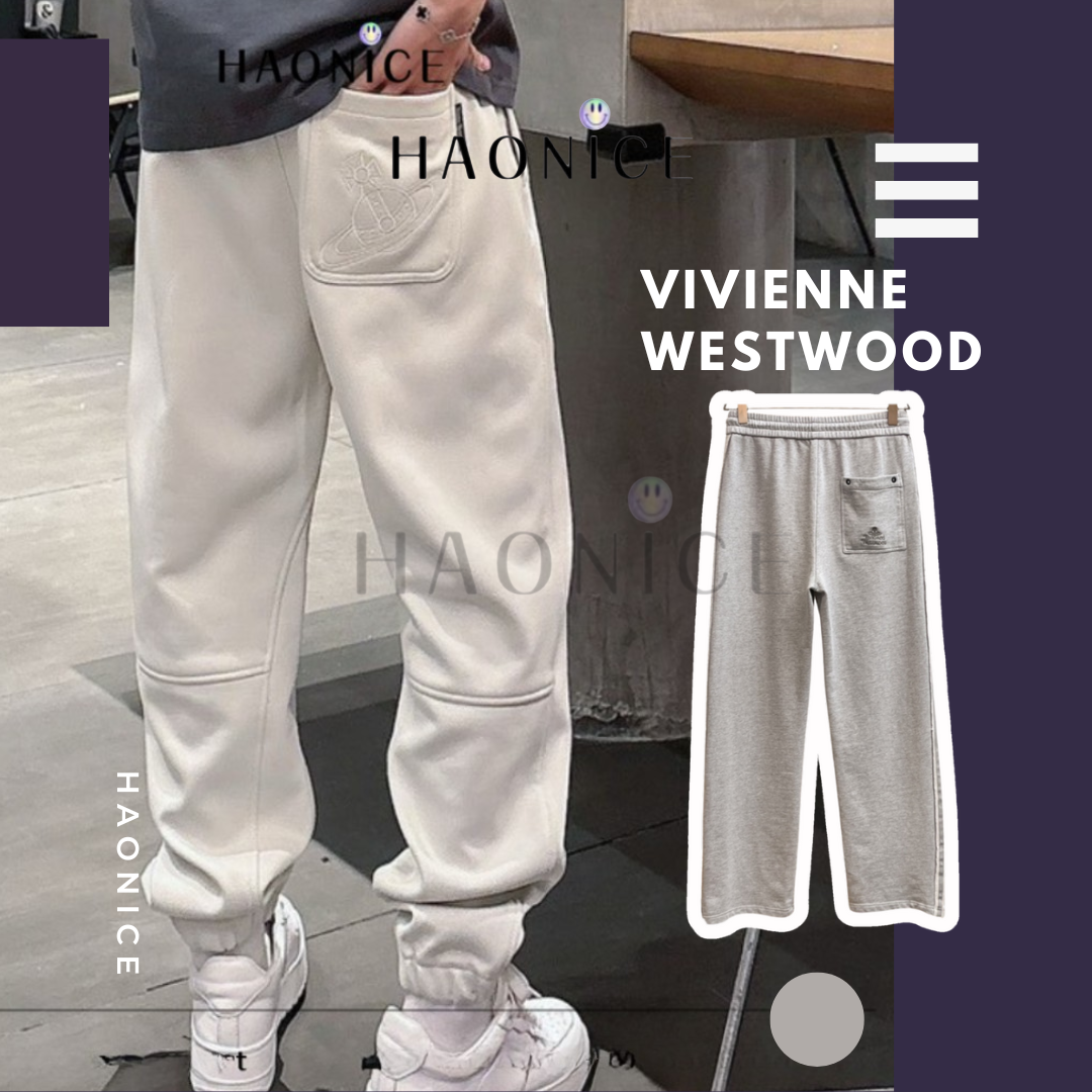 【HAO NICE 】 100%正品🇬🇧vivienne westwood西太后 25FW秋冬新款 簡約素色棉褲 高級感🈵🈵