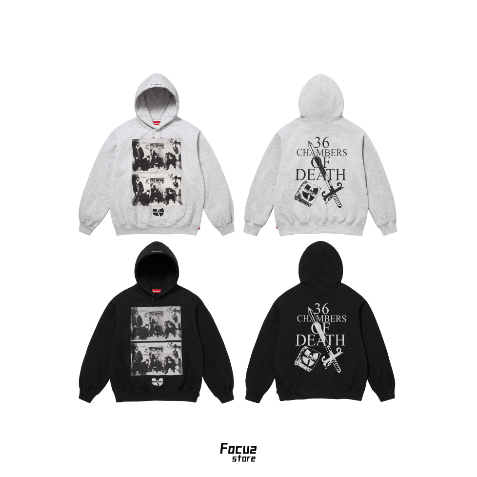 【Focus Store】現貨秒發 Supreme x Wu-Tang Clan FW25 Week10 Hooded Sweatshirt 連帽衛衣 兩色