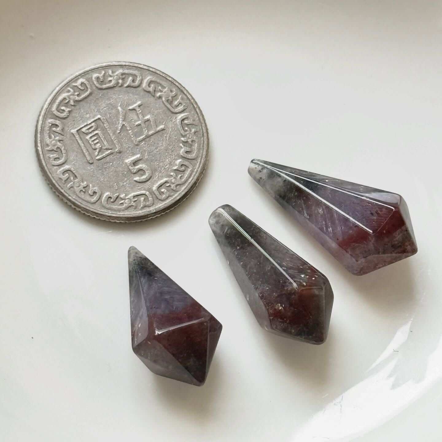 [原石] 極光23 （無孔） 可用來編織靈擺