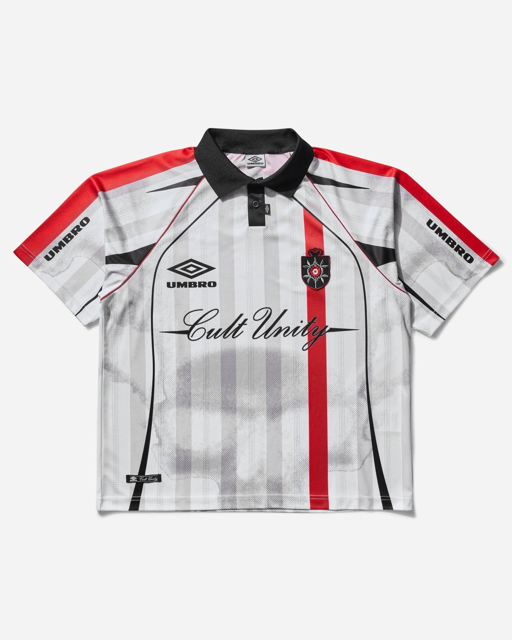 Umbro｜01 03 Polo "White / Red"