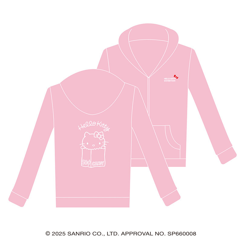 KT【085】GA-9504  Hello Kitty展-連帽外套M-Hello Kitty