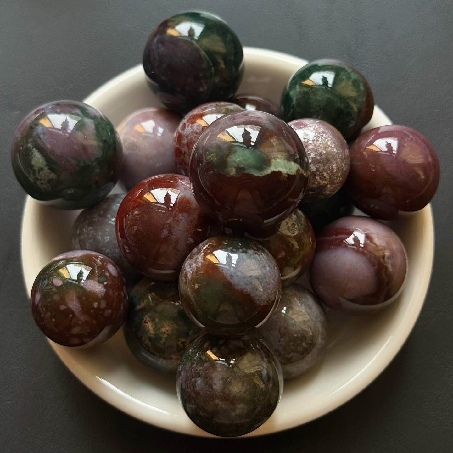 [原石] 海洋碧玉 水晶球