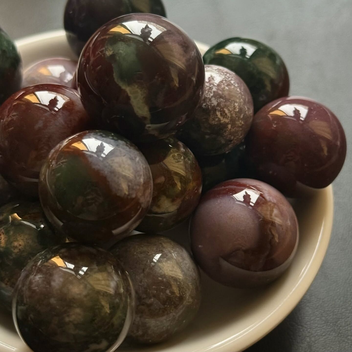 [原石] 海洋碧玉 水晶球