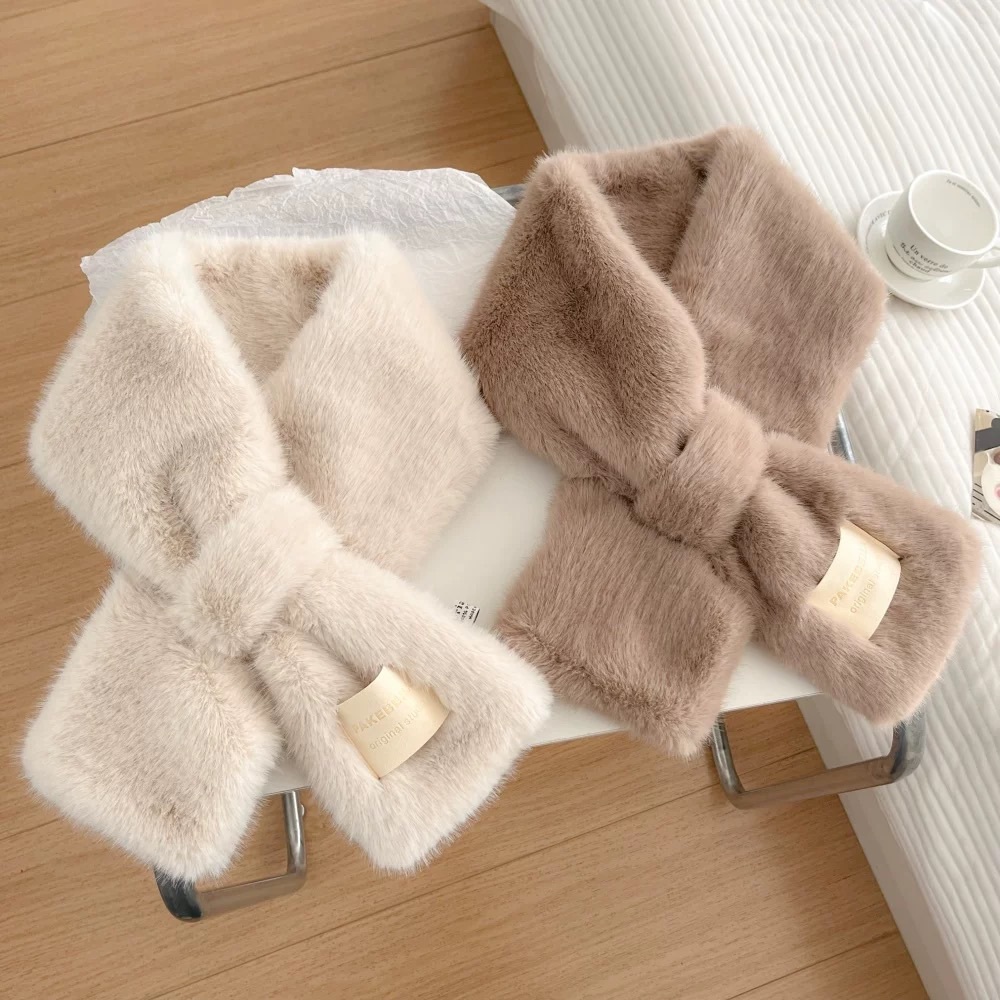 二代小標籤仿水貂毛圍脖/三色