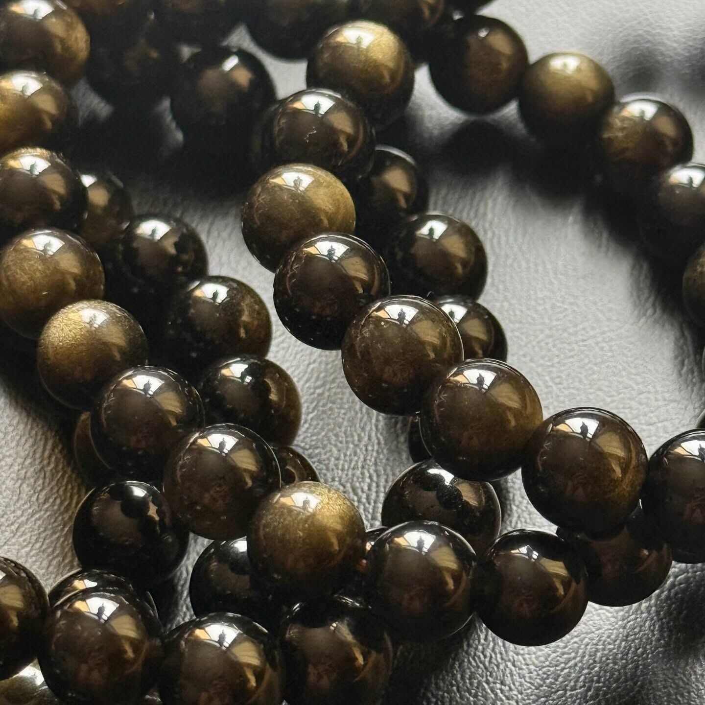 [原石] 金曜石 水晶手串 約 8mm