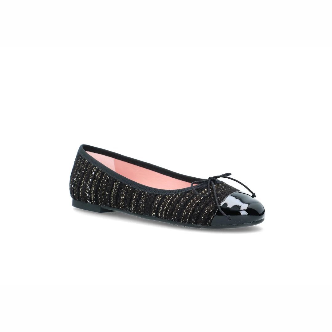 1PB1113-019 PRETTY BALLERINAS Rosario Black Leather #52566_001 (S-K11-E)