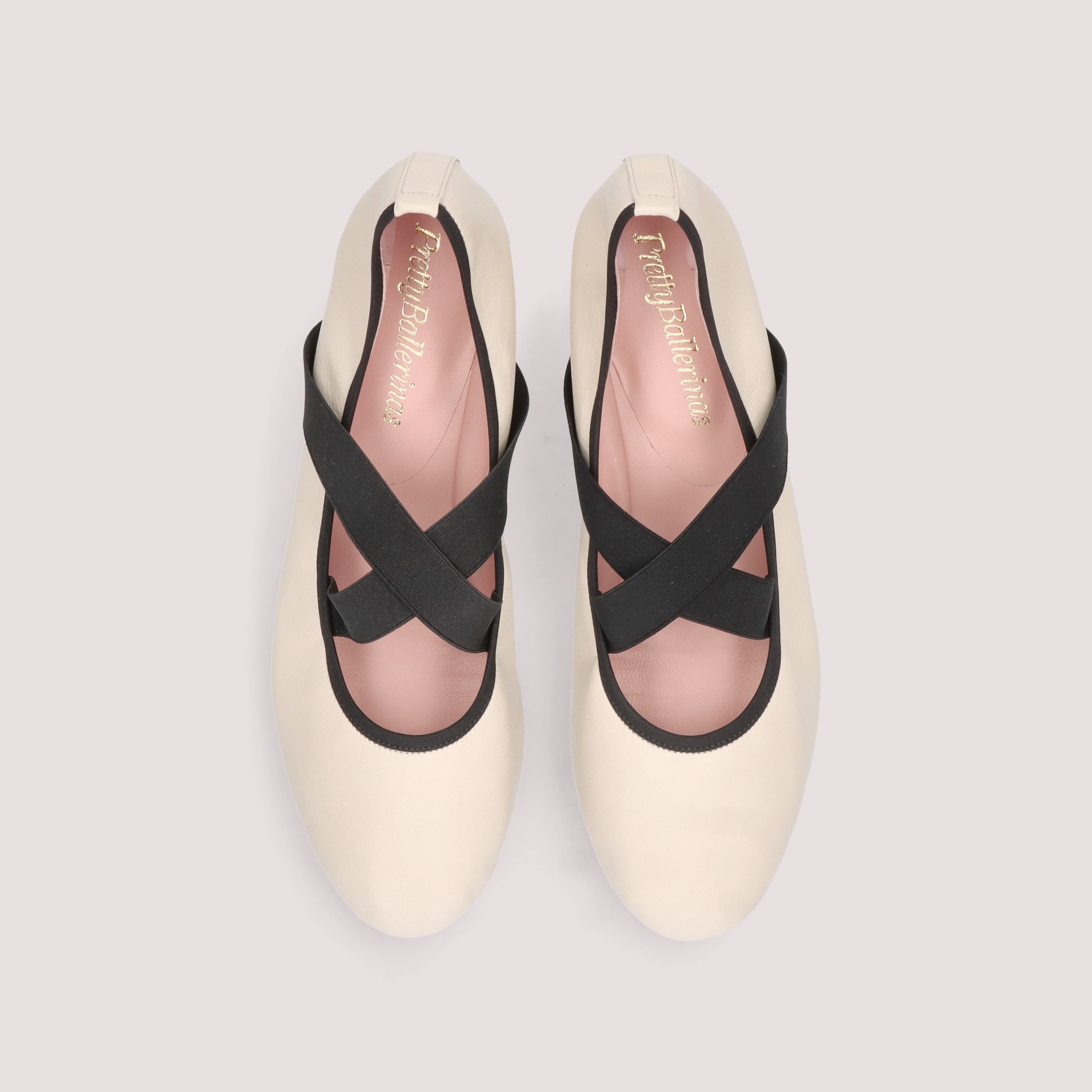 1PB1113-014 PRETTY BALLERINAS Mary Janes White Leather #52675_001 (S-K11-E)