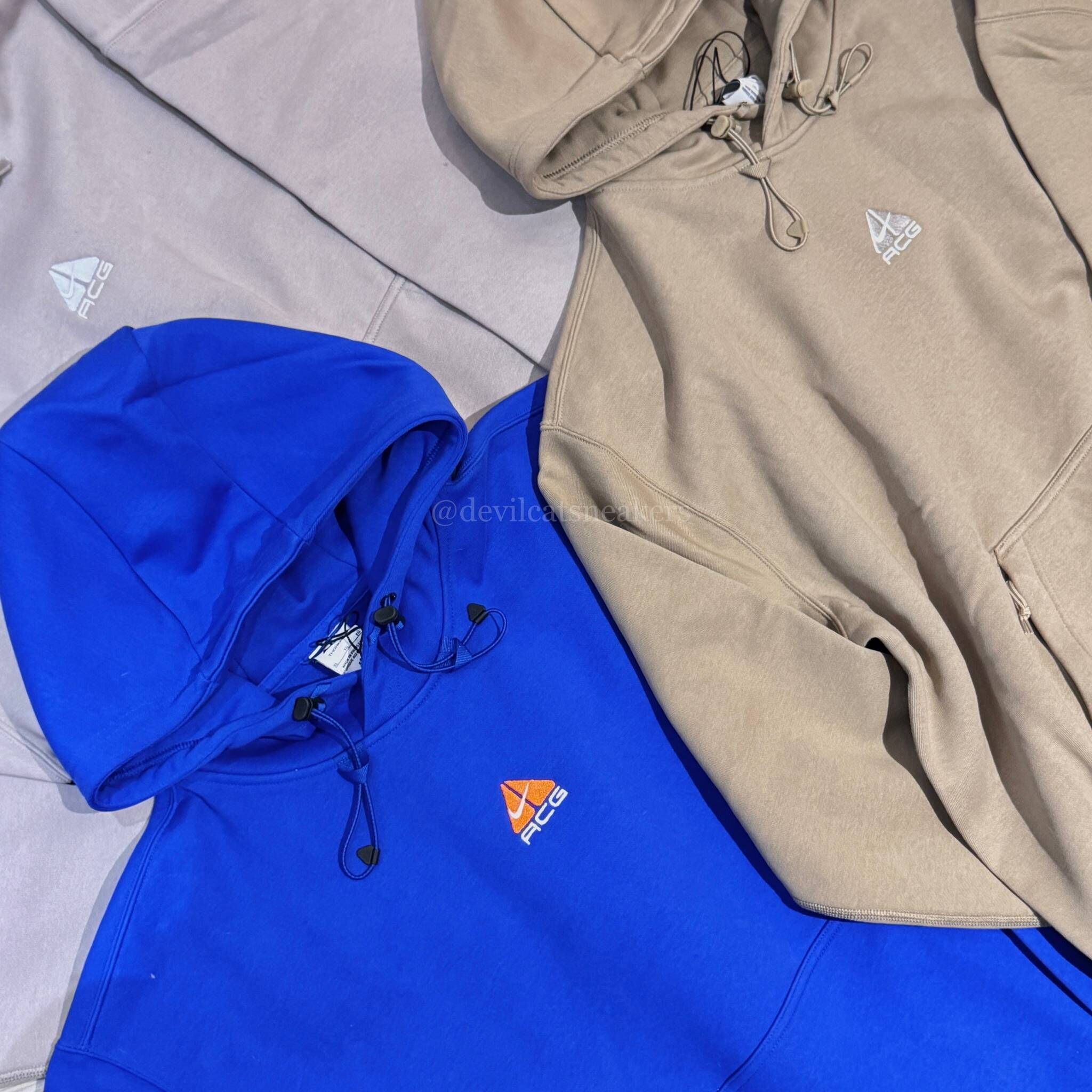 Nike ACG Therma-FIT 帽T 連帽上衣 內刷 毛男女同款 四色 DH3088-010