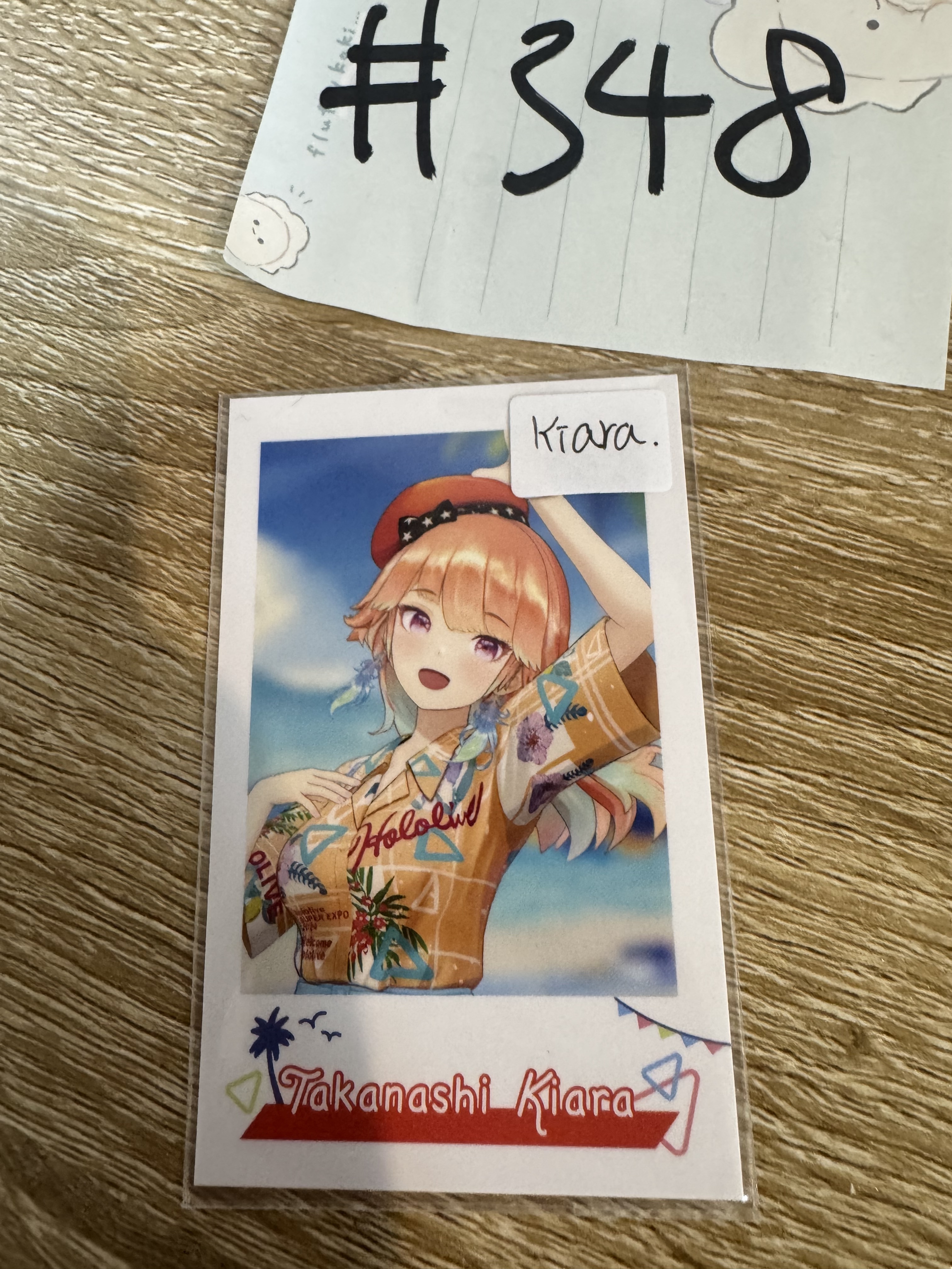 10 Hololive KIARA 拍立得#348