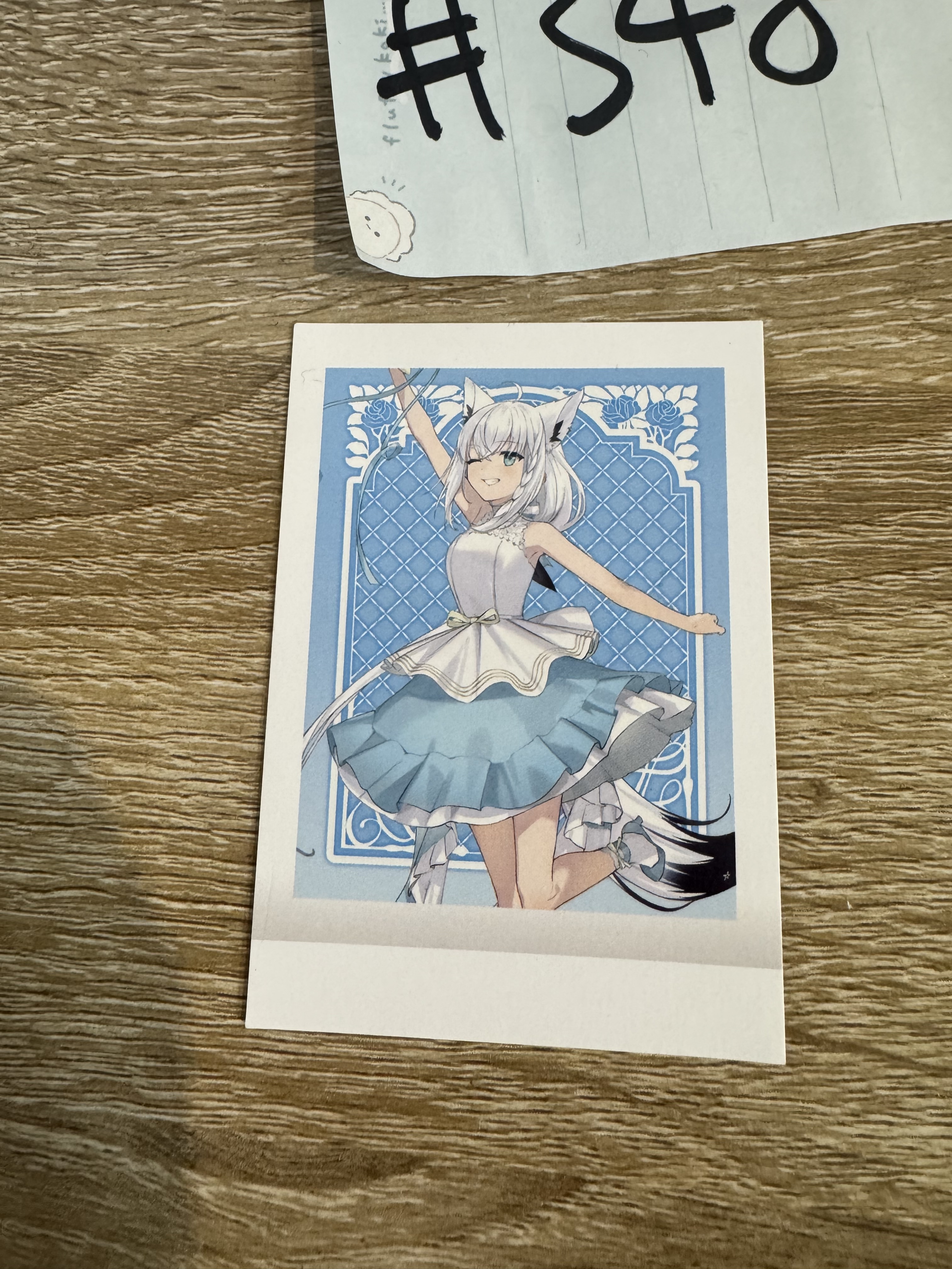 Hololive FUBUKI 拍立得#348