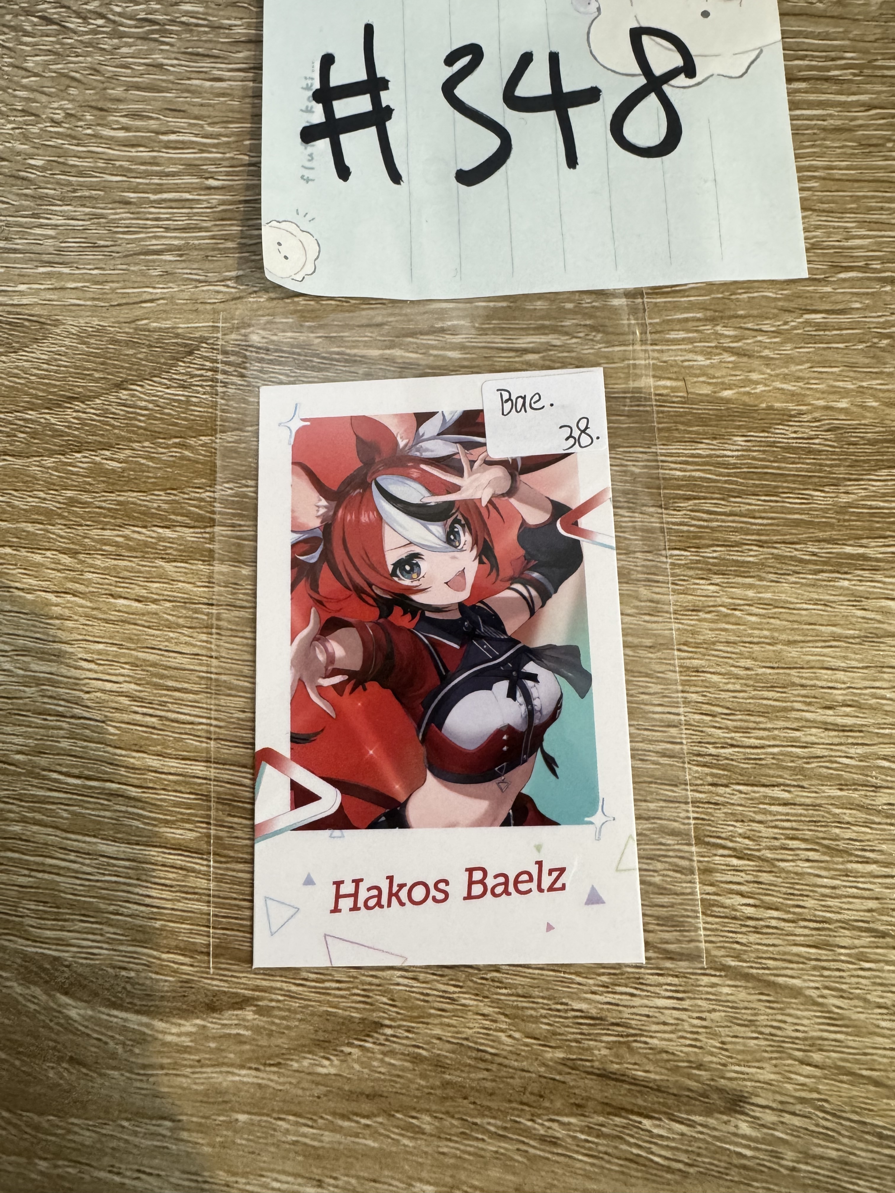 Hololive BAE 拍立得#348