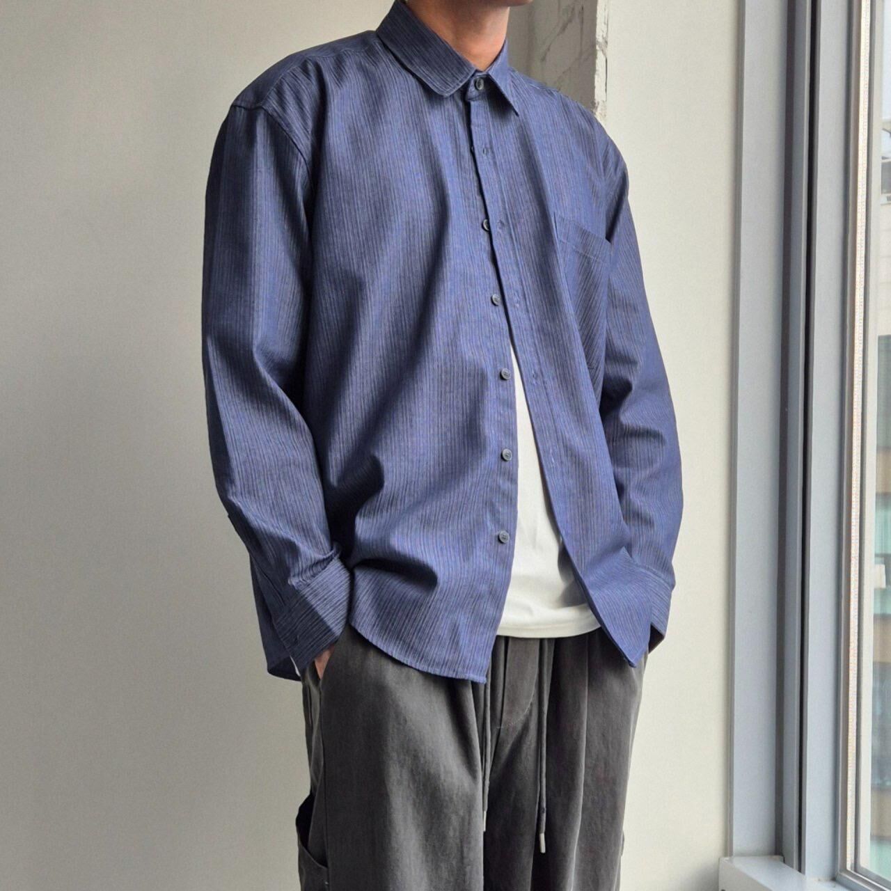 直紋長袖恤衫 And Liberty-045S