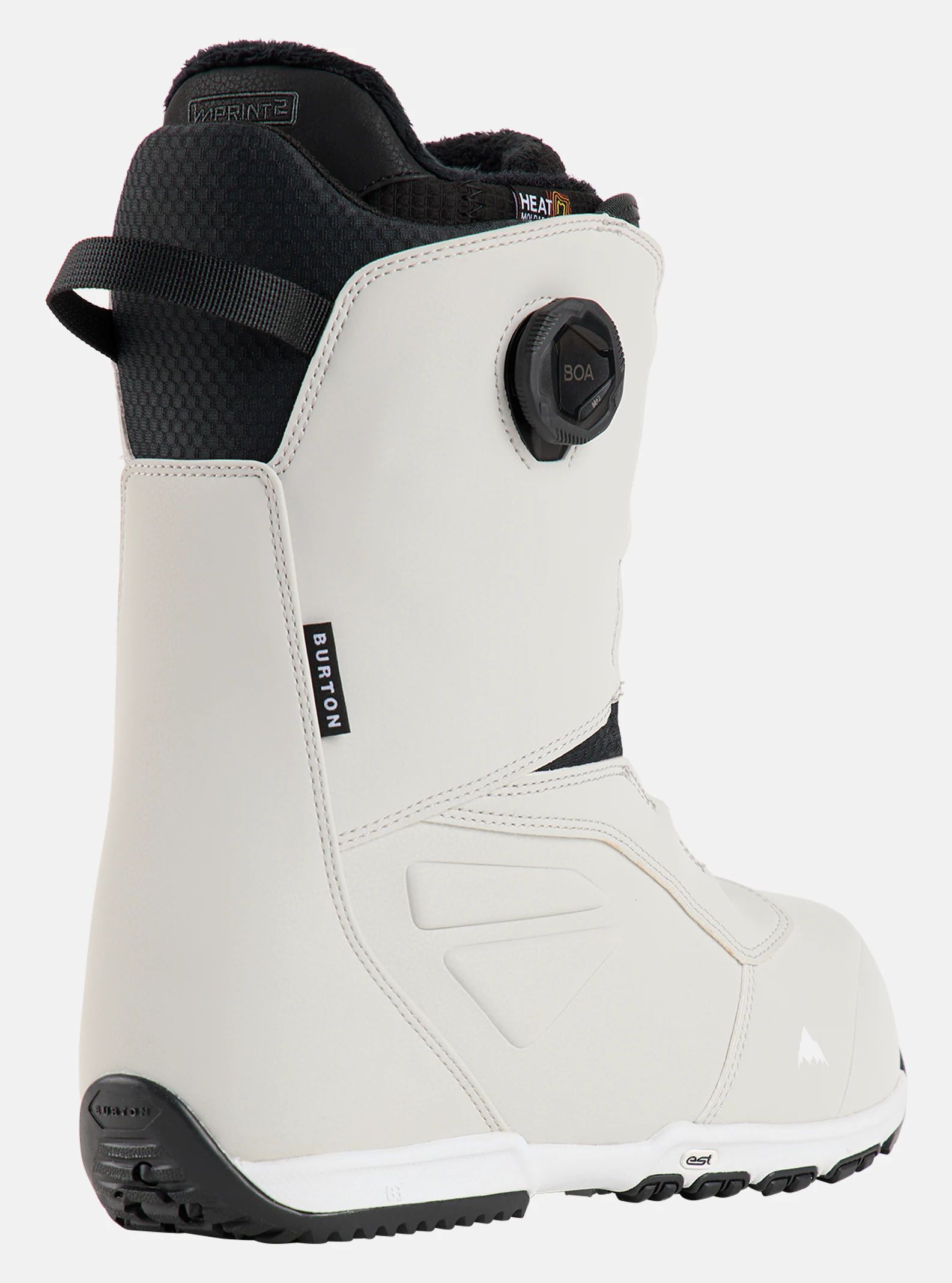 スノボ　ブーツ　BURTON　Ruler 白　ホワイト　メンズ　28センチ Burton Men's Ruler Wide BOA® Snowboard Boots (GRY)