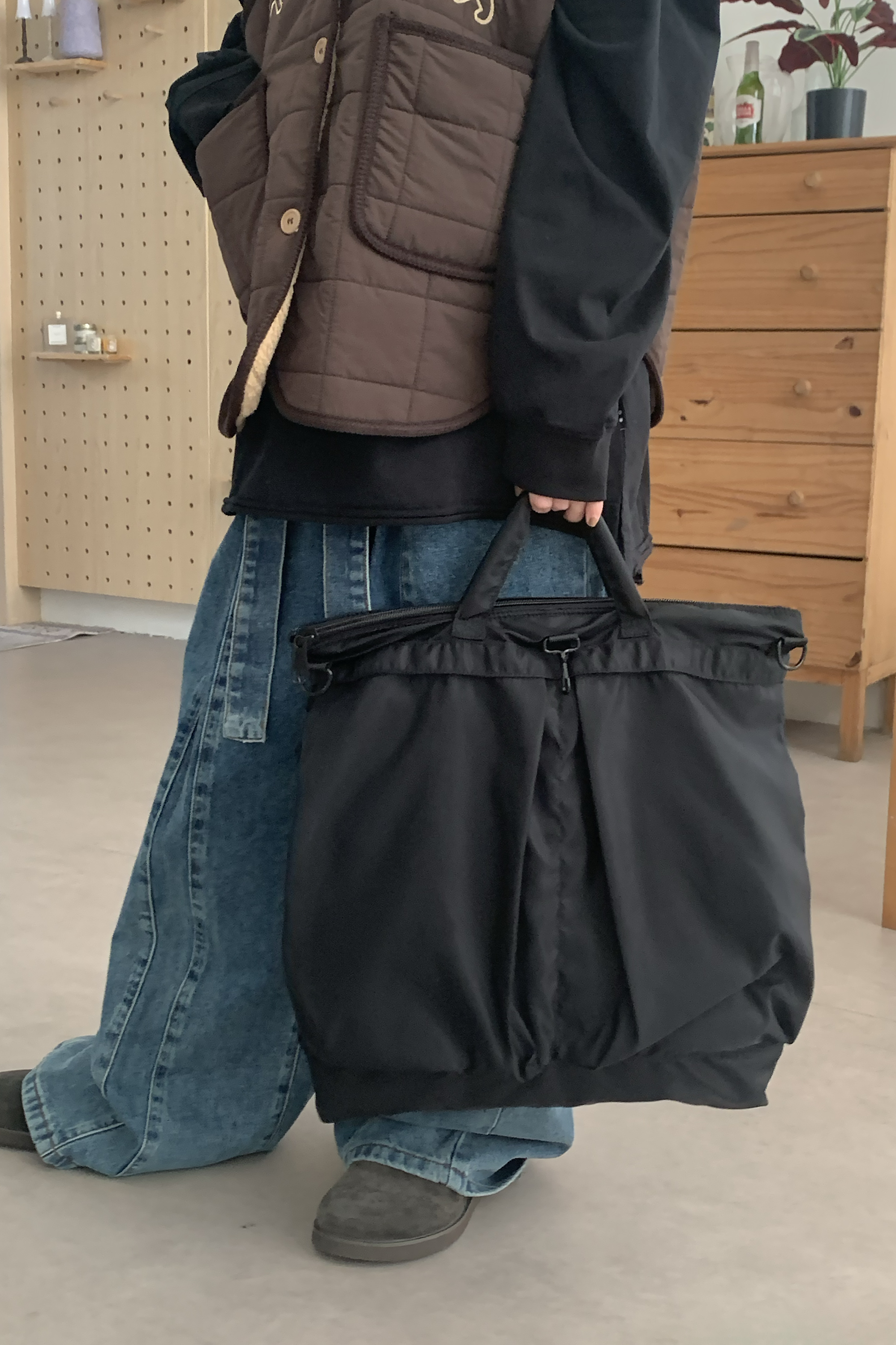 手提肩背兩用公事包 2款/3色