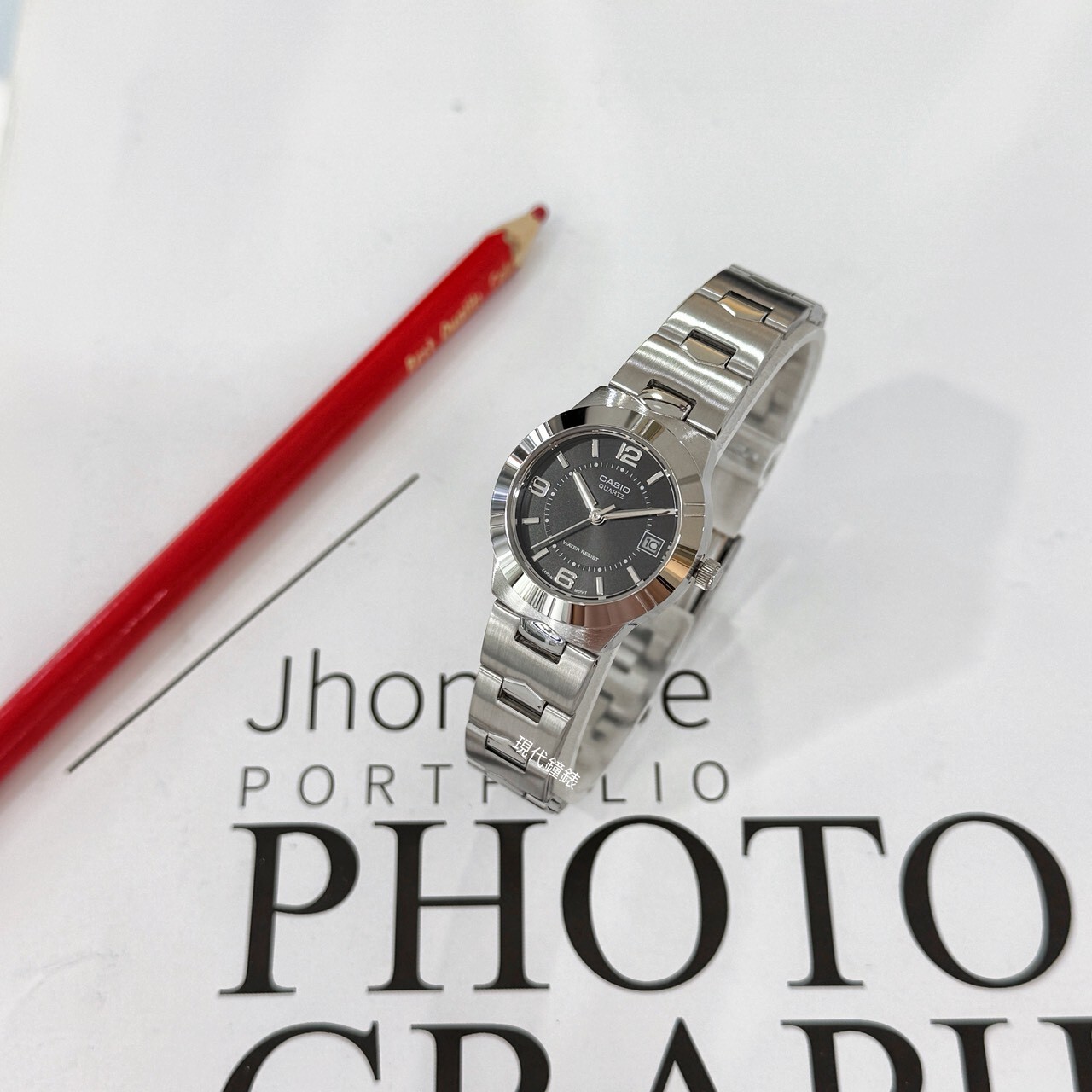 【CASIO 卡西歐】經典魅力淑女錶LTP-1241D-1A 26mm 現代鐘錶