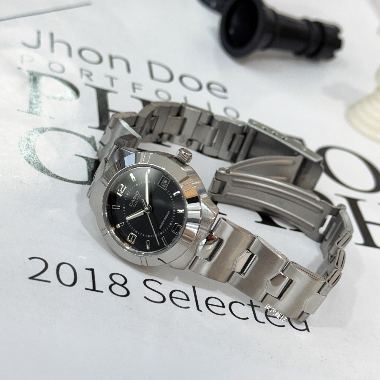 【CASIO 卡西歐】經典魅力淑女錶LTP-1241D-1A 26mm 現代鐘錶