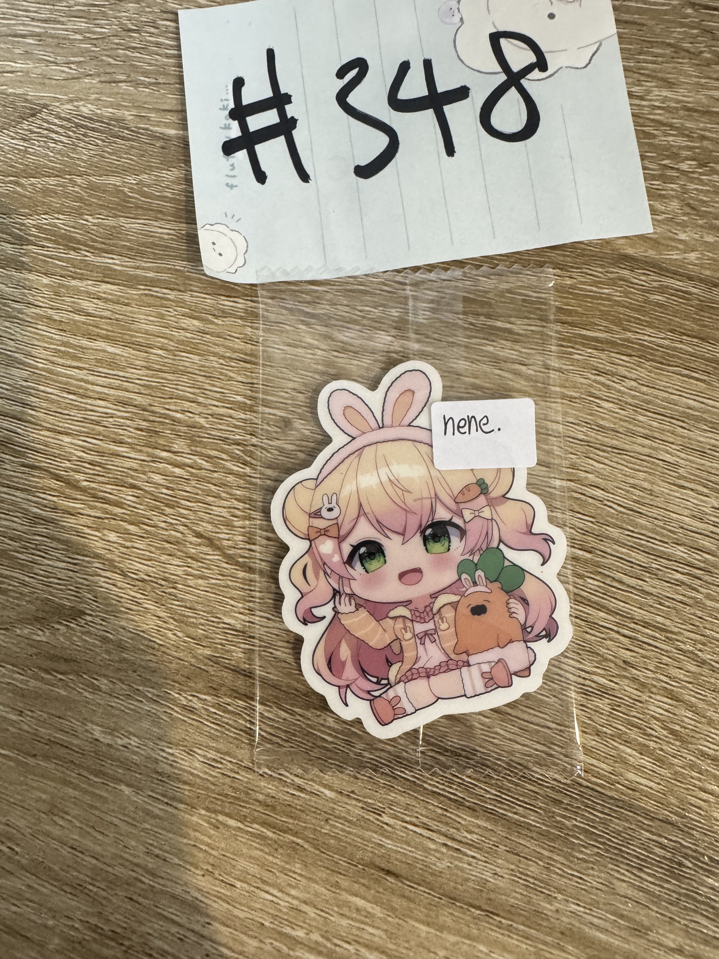Hololive NENE  貼紙#348