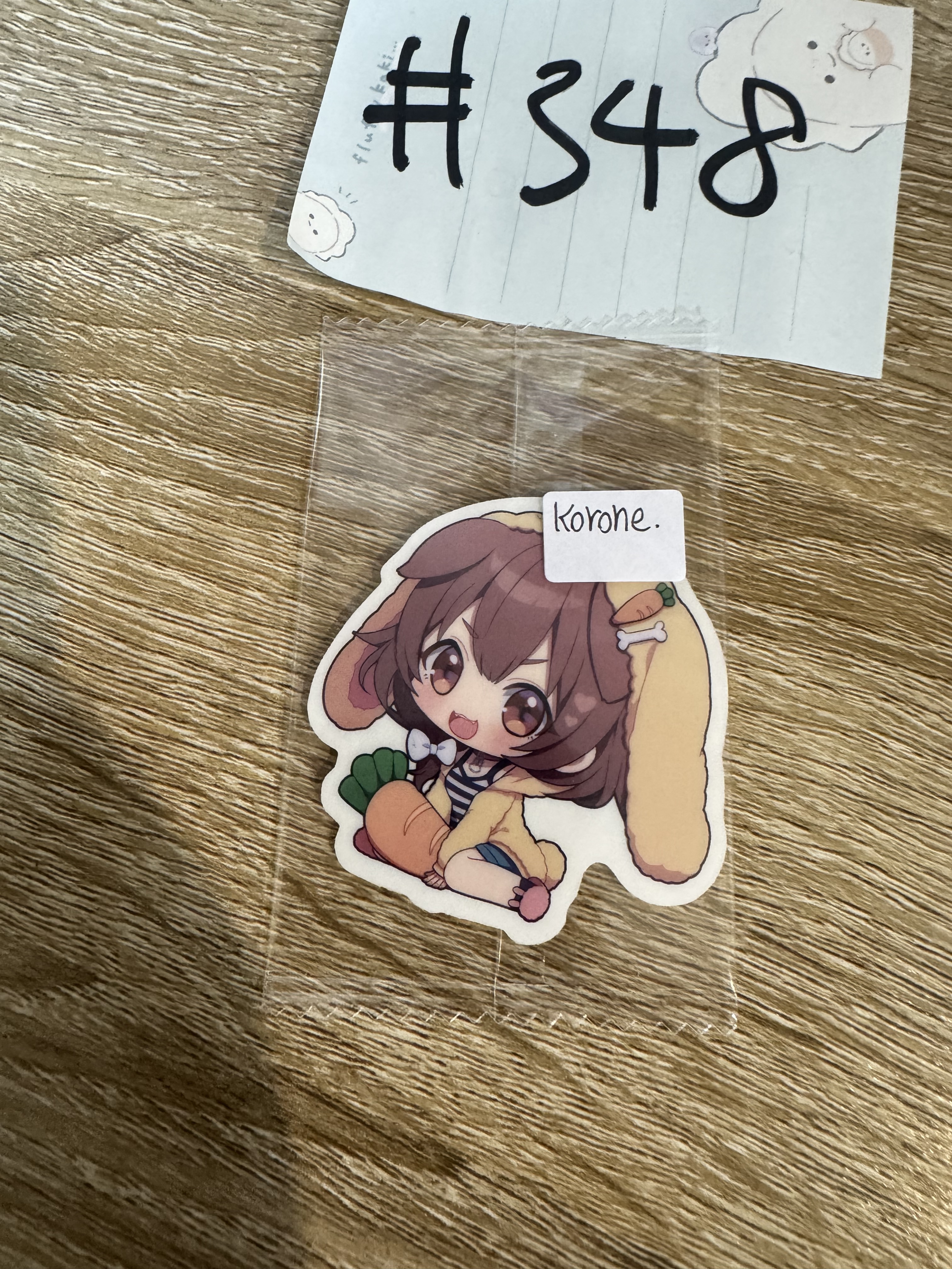 Hololive KORONE  貼紙#348