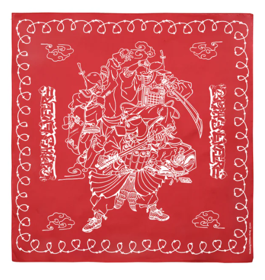 WADEZIG! ACCESORIES - WDZG X DITON KING SCARF RED